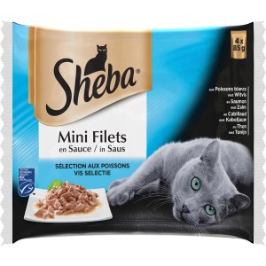 🐱 Analyse et infos sur Sheba Mini filets en sauce Sélection aux