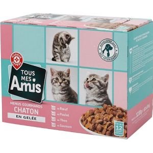 🐱 Analyse et infos sur Tous mes amis Menu gourmands chaton Boeuf