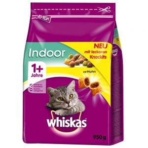 WHISKAS Croquettes au poulet - Pour chat adulte - 3,8 kg